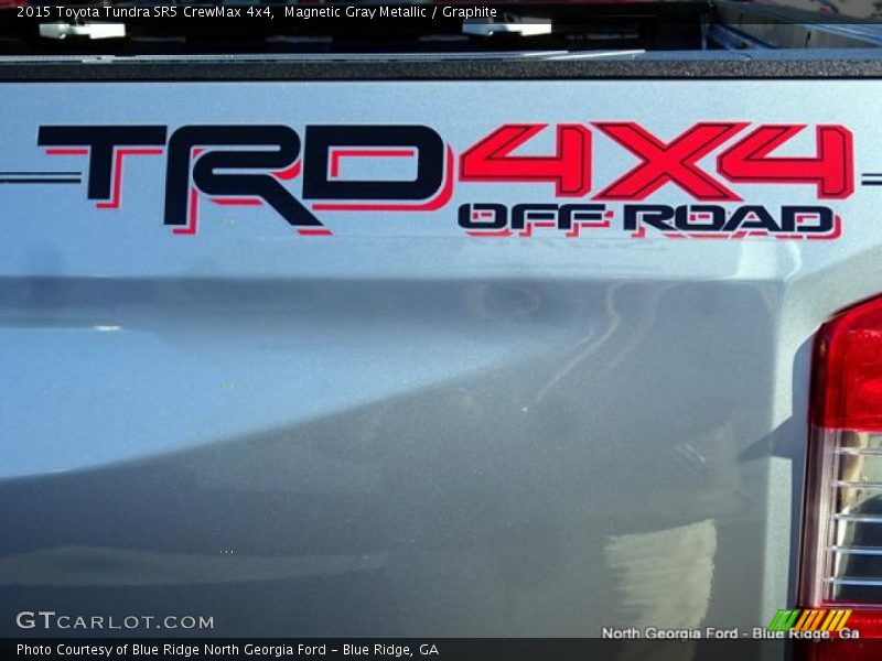 Magnetic Gray Metallic / Graphite 2015 Toyota Tundra SR5 CrewMax 4x4