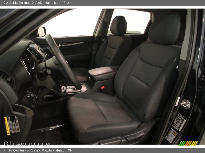 Baltic Blue / Black 2013 Kia Sorento LX AWD