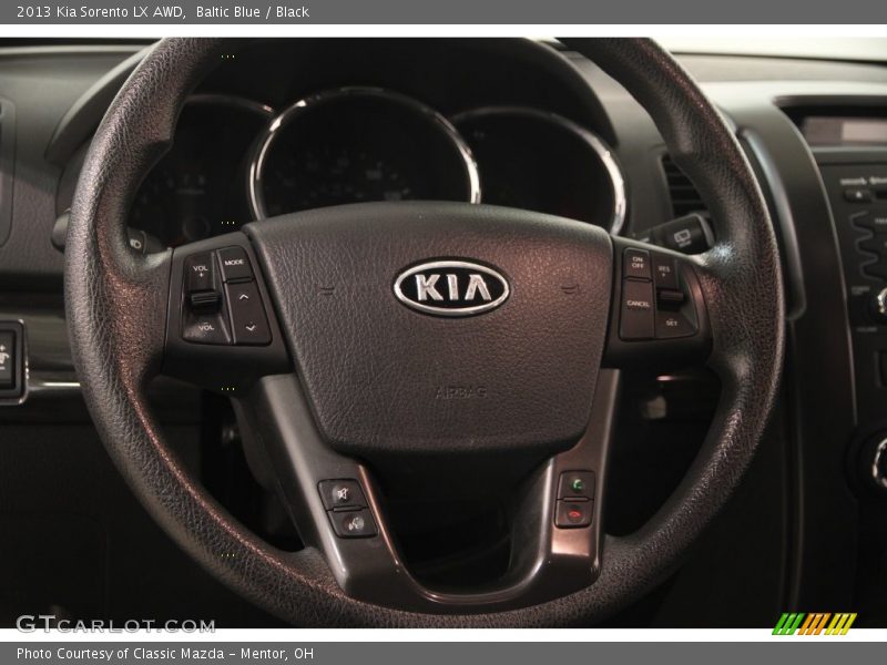 Baltic Blue / Black 2013 Kia Sorento LX AWD
