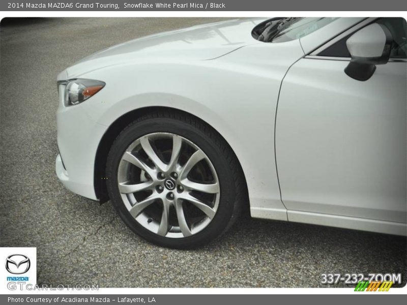 Snowflake White Pearl Mica / Black 2014 Mazda MAZDA6 Grand Touring