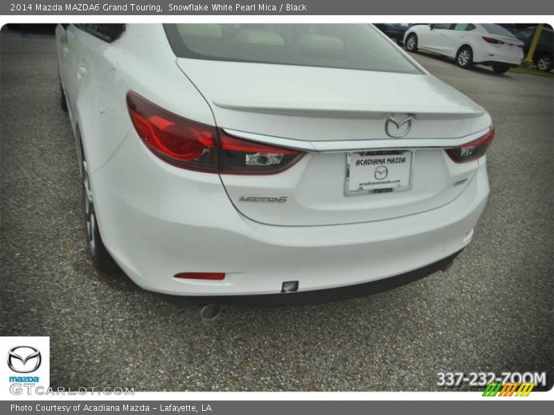 Snowflake White Pearl Mica / Black 2014 Mazda MAZDA6 Grand Touring
