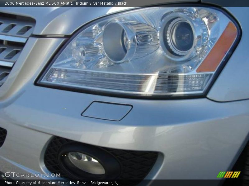 Iridium Silver Metallic / Black 2006 Mercedes-Benz ML 500 4Matic