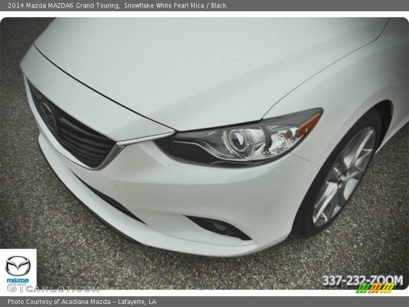 Snowflake White Pearl Mica / Black 2014 Mazda MAZDA6 Grand Touring