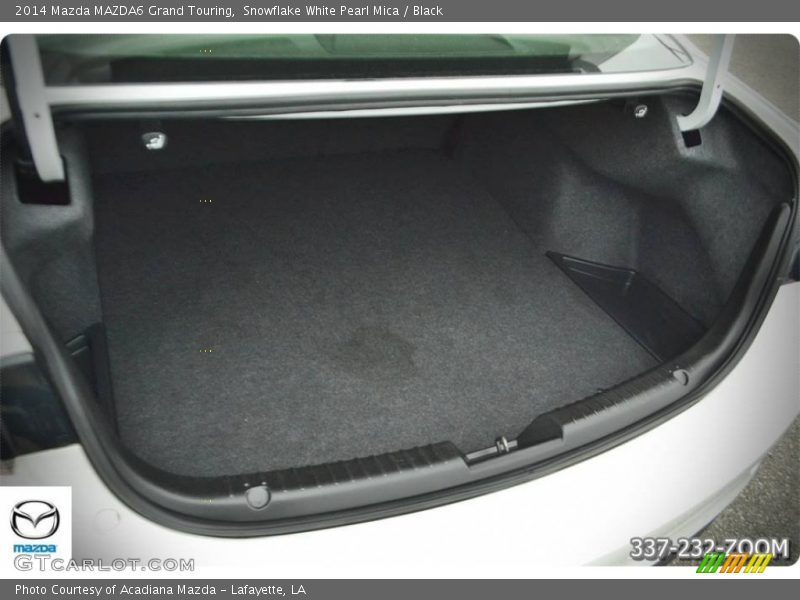 Snowflake White Pearl Mica / Black 2014 Mazda MAZDA6 Grand Touring
