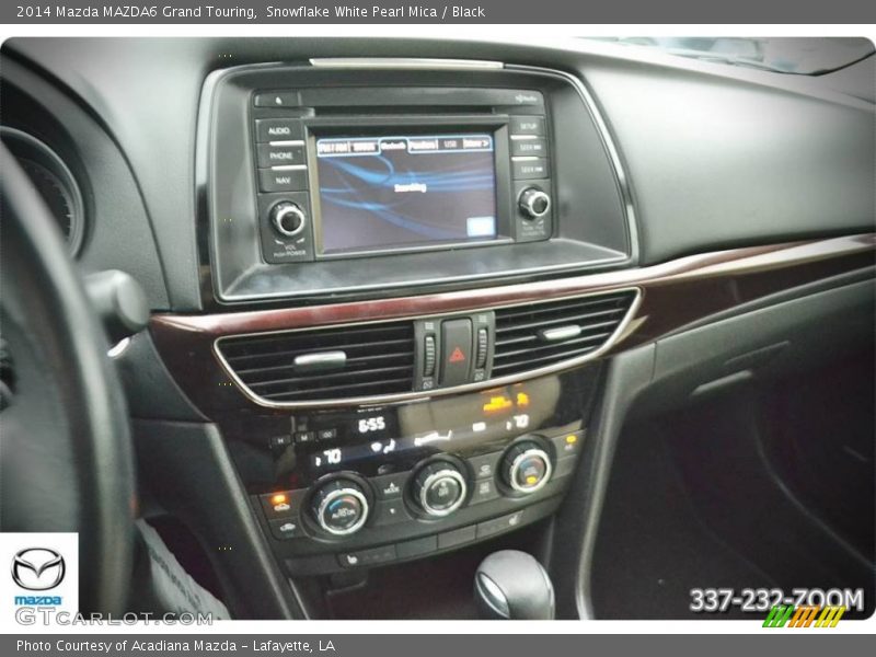 Snowflake White Pearl Mica / Black 2014 Mazda MAZDA6 Grand Touring