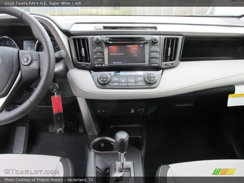 Super White / Ash 2016 Toyota RAV4 XLE