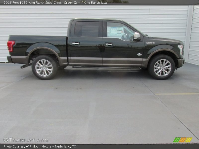 Green Gem / King Ranch Java 2016 Ford F150 King Ranch SuperCrew