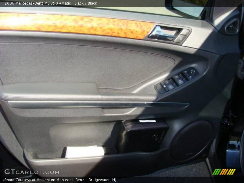 Black / Black 2006 Mercedes-Benz ML 350 4Matic