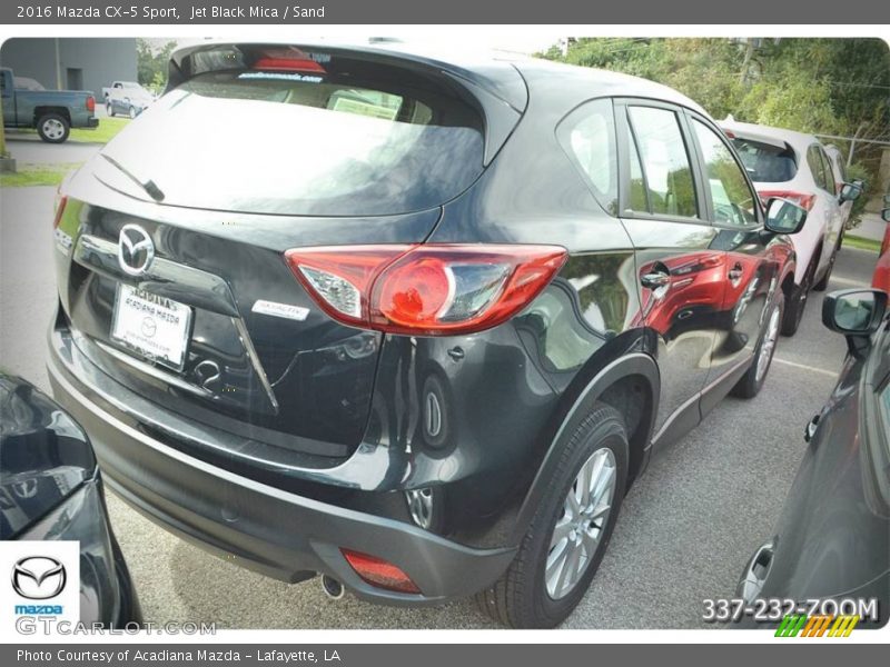 Jet Black Mica / Sand 2016 Mazda CX-5 Sport