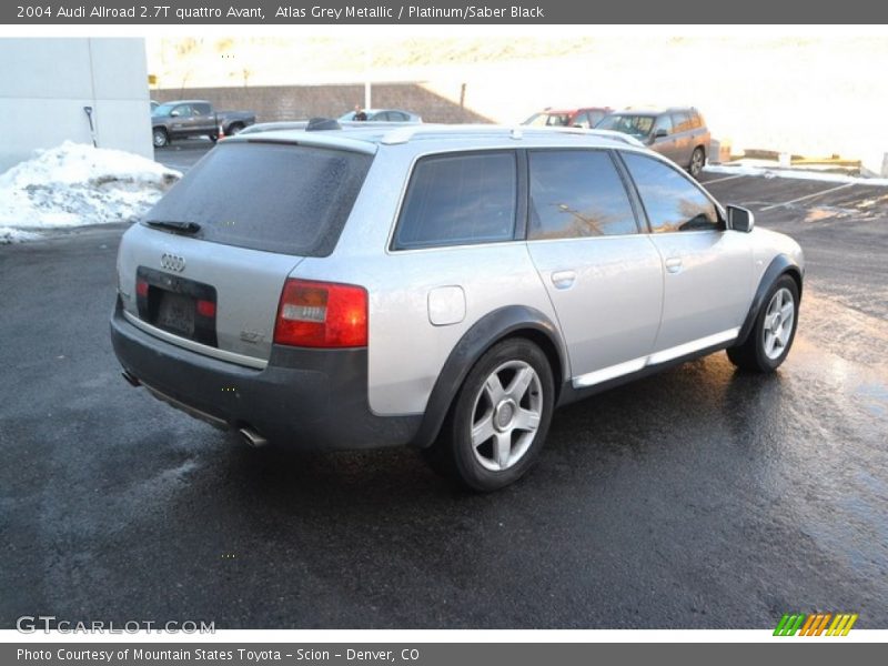 Atlas Grey Metallic / Platinum/Saber Black 2004 Audi Allroad 2.7T quattro Avant