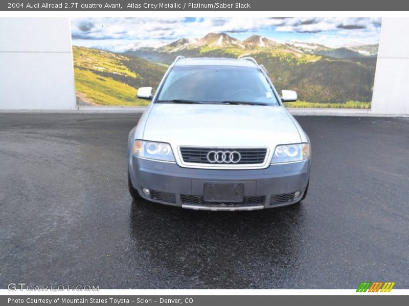 Atlas Grey Metallic / Platinum/Saber Black 2004 Audi Allroad 2.7T quattro Avant