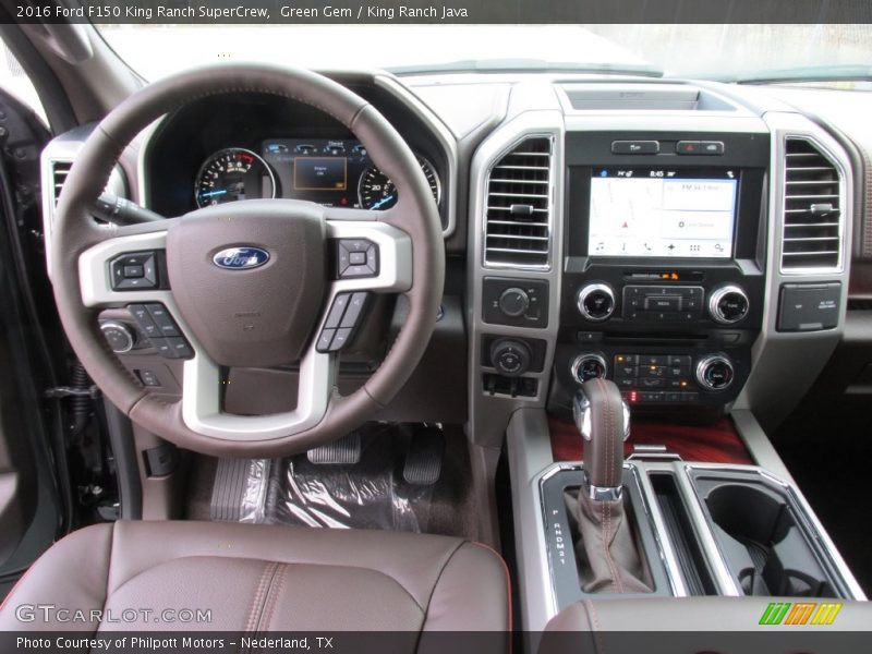 Dashboard of 2016 F150 King Ranch SuperCrew