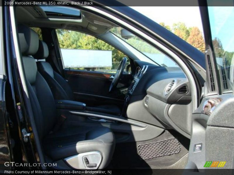 Black / Black 2006 Mercedes-Benz ML 350 4Matic