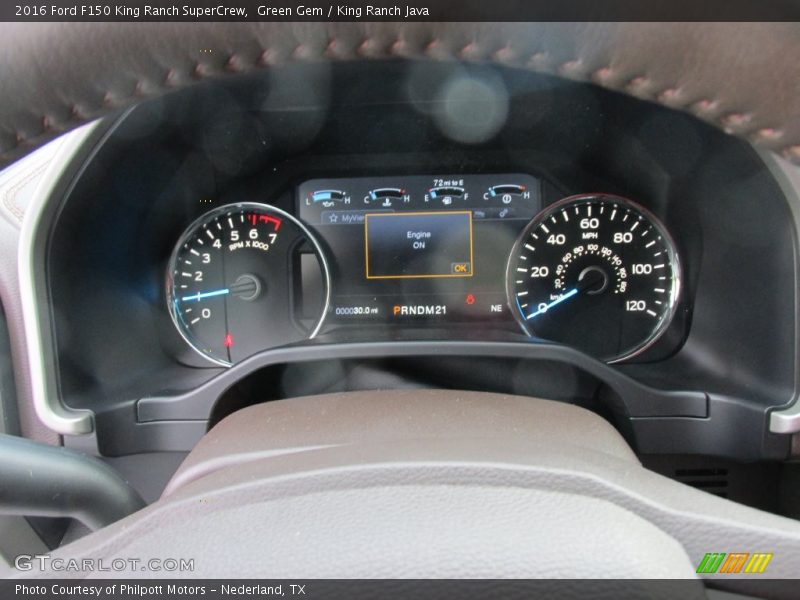  2016 F150 King Ranch SuperCrew King Ranch SuperCrew Gauges