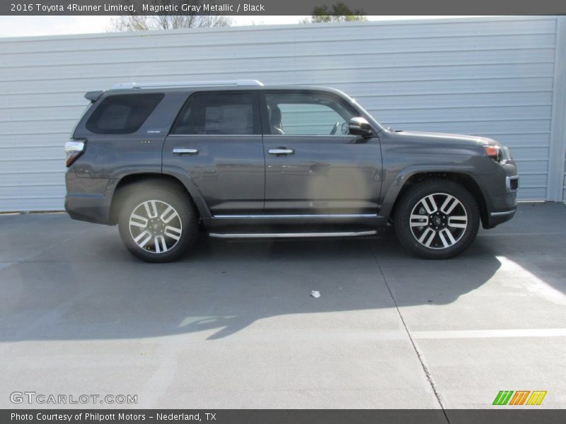 Magnetic Gray Metallic / Black 2016 Toyota 4Runner Limited
