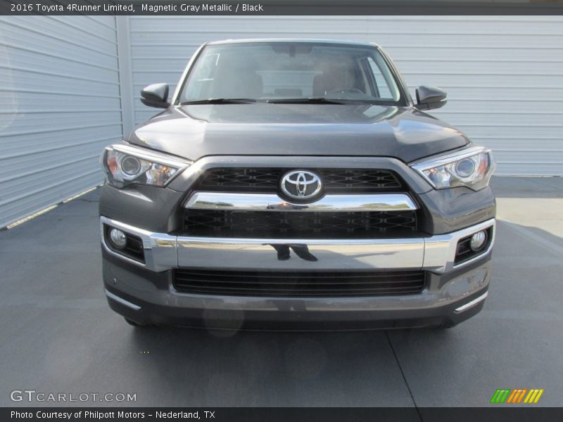 Magnetic Gray Metallic / Black 2016 Toyota 4Runner Limited