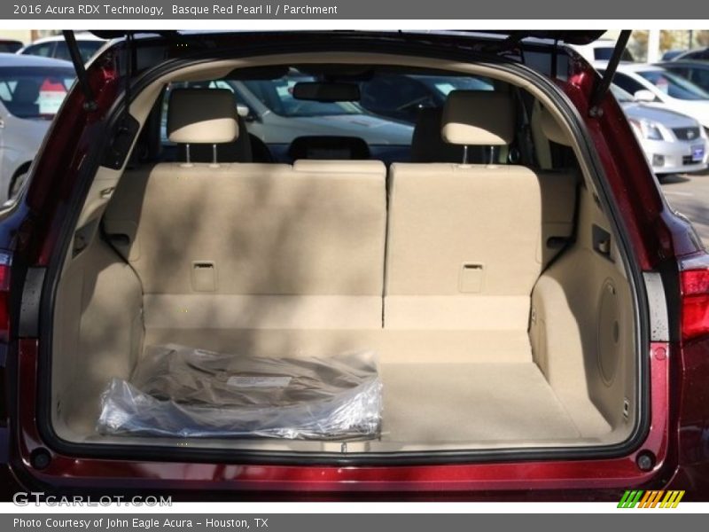 Basque Red Pearl II / Parchment 2016 Acura RDX Technology