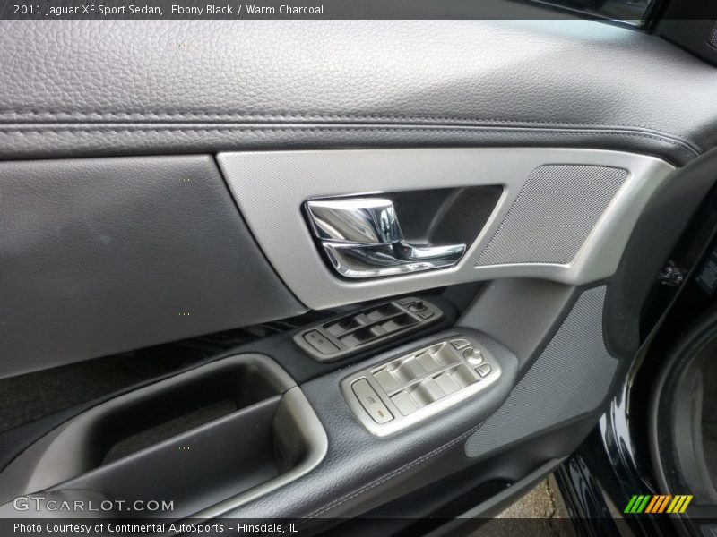 Ebony Black / Warm Charcoal 2011 Jaguar XF Sport Sedan