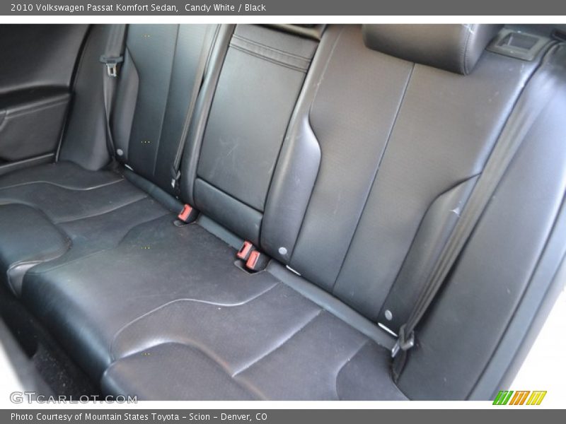 Candy White / Black 2010 Volkswagen Passat Komfort Sedan