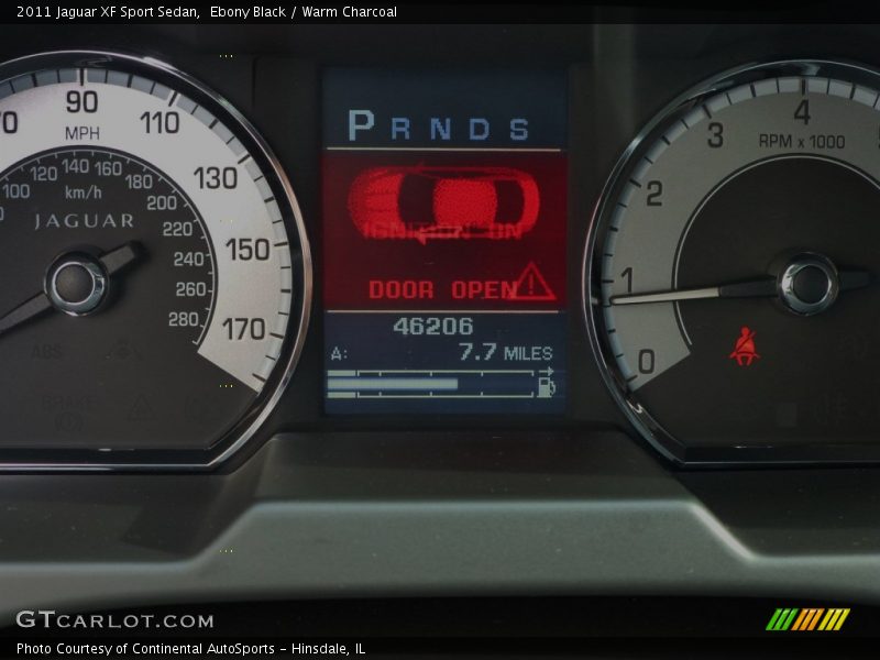 Ebony Black / Warm Charcoal 2011 Jaguar XF Sport Sedan