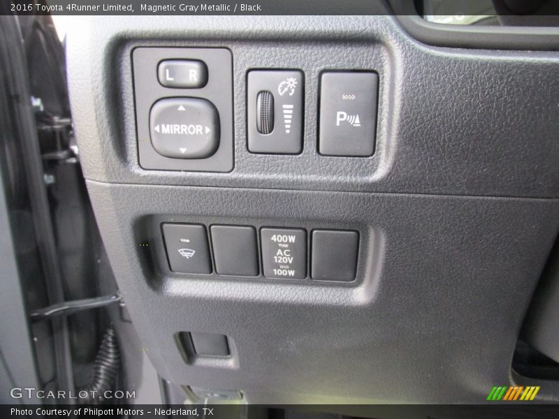 Magnetic Gray Metallic / Black 2016 Toyota 4Runner Limited