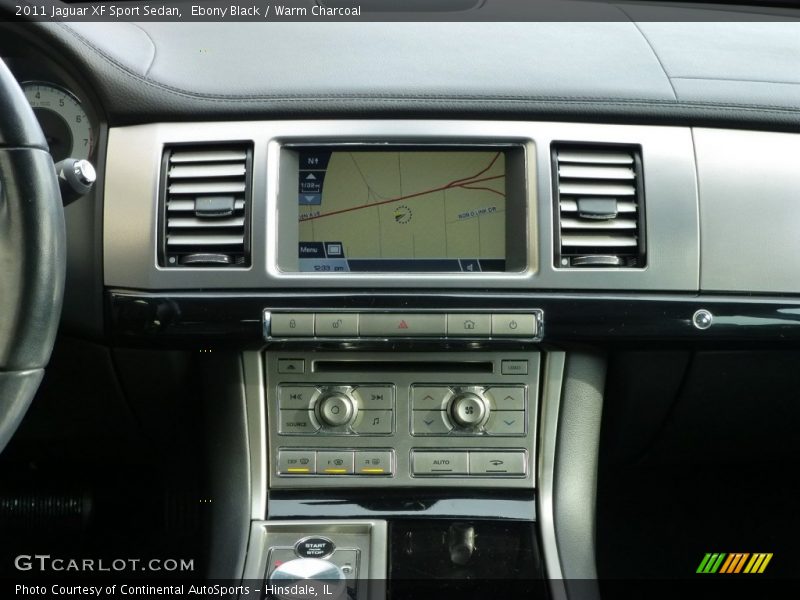 Ebony Black / Warm Charcoal 2011 Jaguar XF Sport Sedan