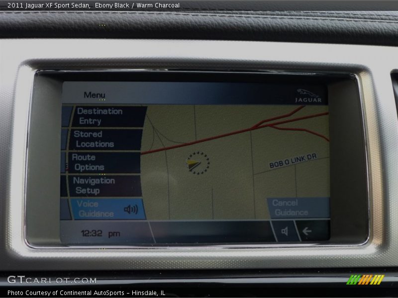 Ebony Black / Warm Charcoal 2011 Jaguar XF Sport Sedan