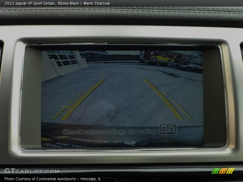 Ebony Black / Warm Charcoal 2011 Jaguar XF Sport Sedan