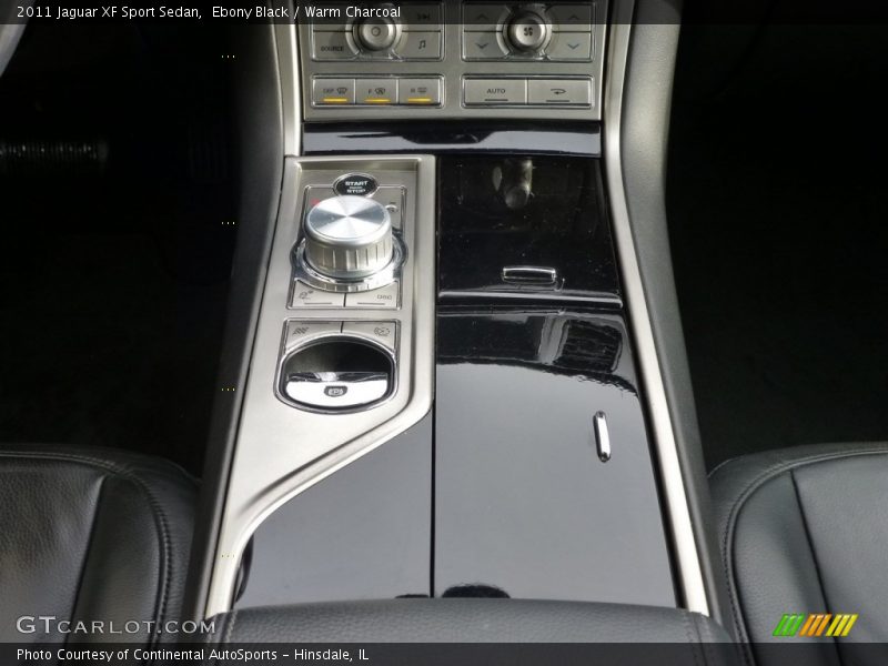 Ebony Black / Warm Charcoal 2011 Jaguar XF Sport Sedan