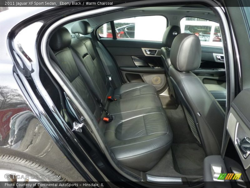 Ebony Black / Warm Charcoal 2011 Jaguar XF Sport Sedan