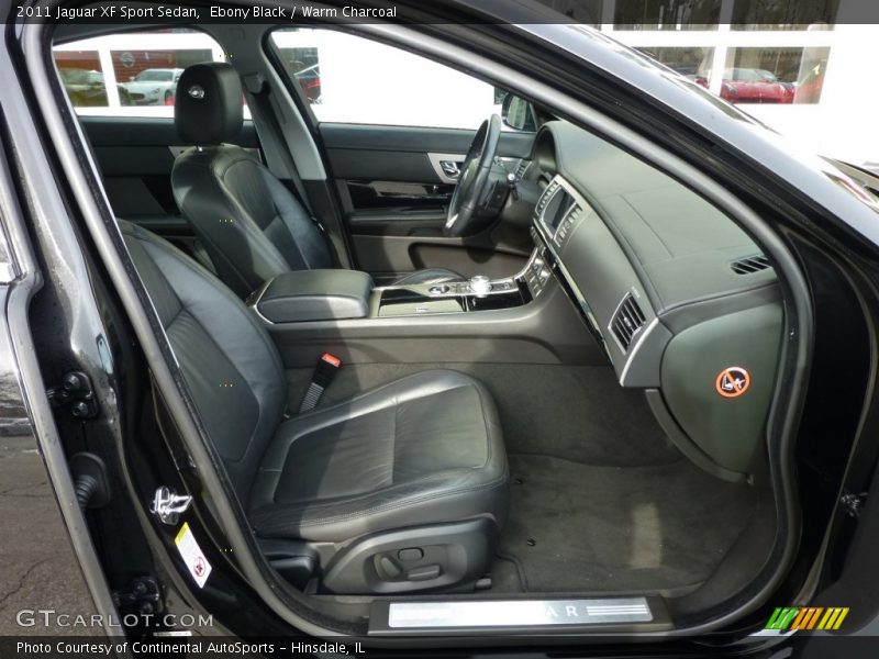 Ebony Black / Warm Charcoal 2011 Jaguar XF Sport Sedan