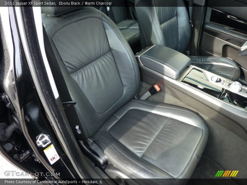 Ebony Black / Warm Charcoal 2011 Jaguar XF Sport Sedan