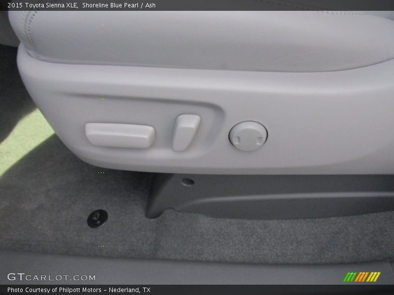 Shoreline Blue Pearl / Ash 2015 Toyota Sienna XLE