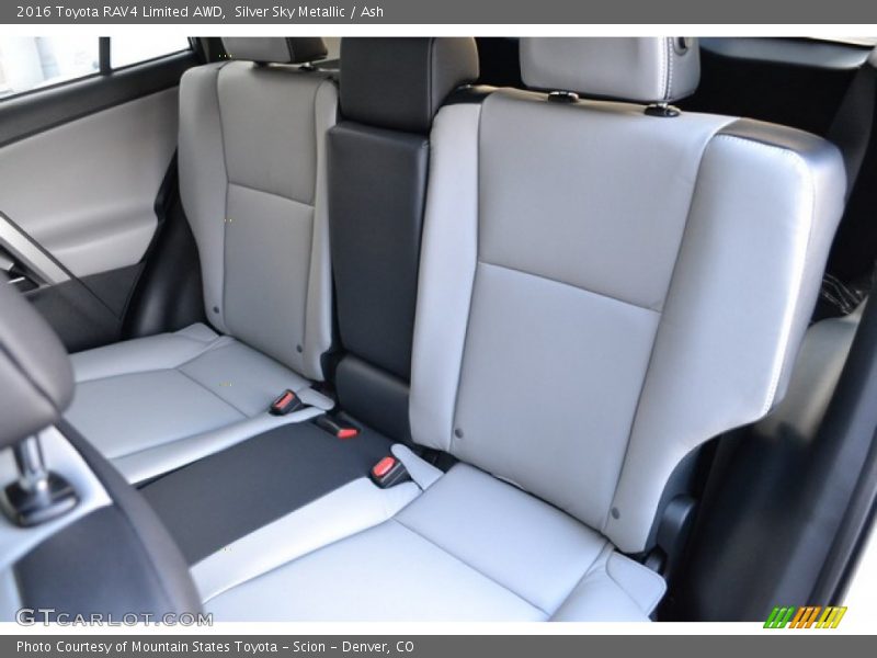 Silver Sky Metallic / Ash 2016 Toyota RAV4 Limited AWD