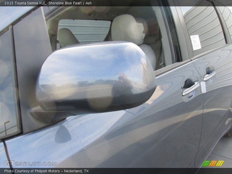 Shoreline Blue Pearl / Ash 2015 Toyota Sienna XLE
