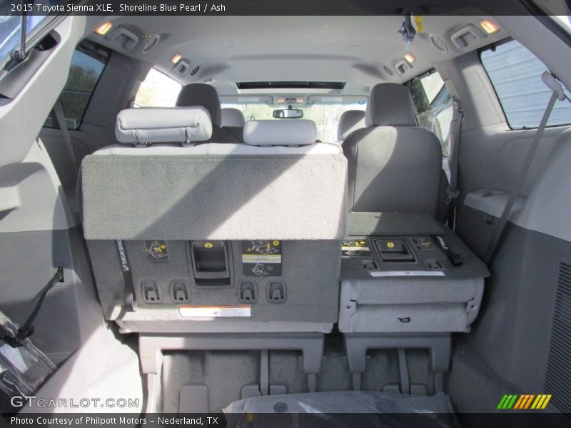 Shoreline Blue Pearl / Ash 2015 Toyota Sienna XLE