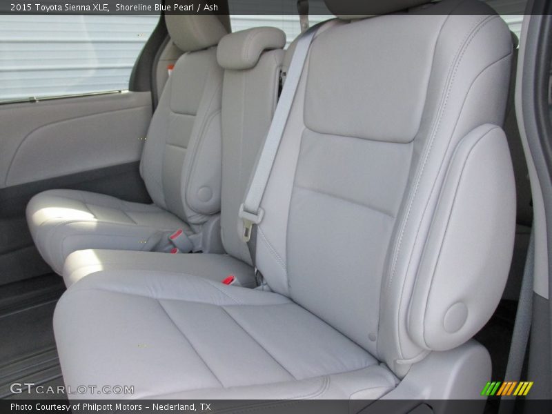 Shoreline Blue Pearl / Ash 2015 Toyota Sienna XLE