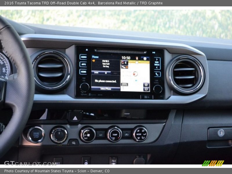 Controls of 2016 Tacoma TRD Off-Road Double Cab 4x4