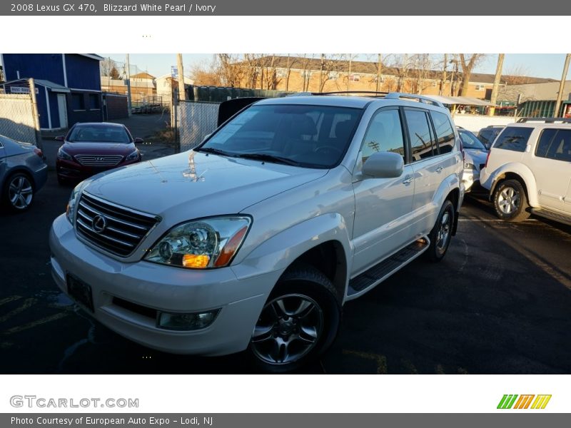 Blizzard White Pearl / Ivory 2008 Lexus GX 470