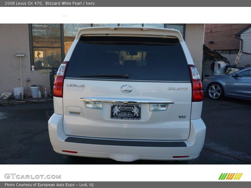 Blizzard White Pearl / Ivory 2008 Lexus GX 470