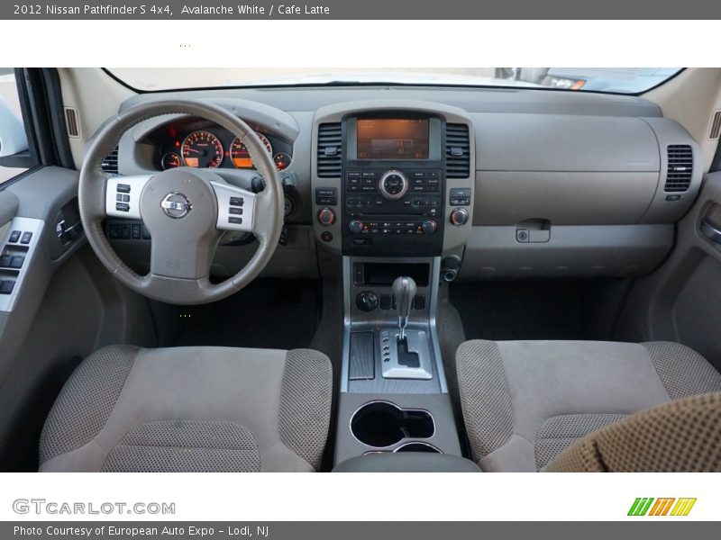 Avalanche White / Cafe Latte 2012 Nissan Pathfinder S 4x4