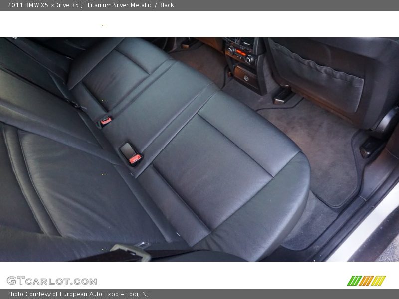 Titanium Silver Metallic / Black 2011 BMW X5 xDrive 35i