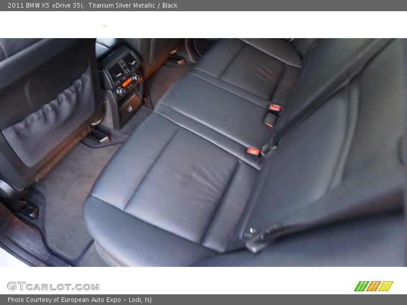 Titanium Silver Metallic / Black 2011 BMW X5 xDrive 35i
