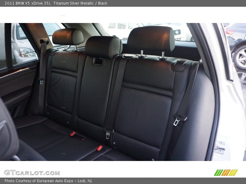 Titanium Silver Metallic / Black 2011 BMW X5 xDrive 35i