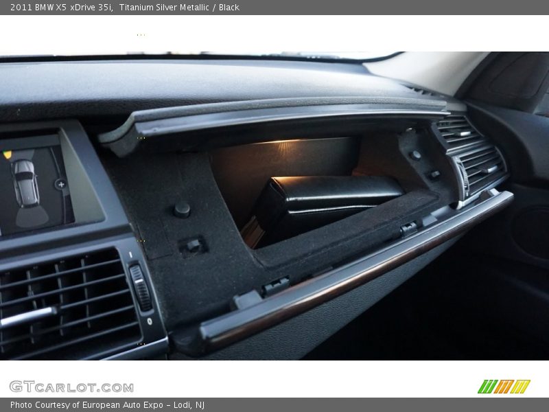 Titanium Silver Metallic / Black 2011 BMW X5 xDrive 35i