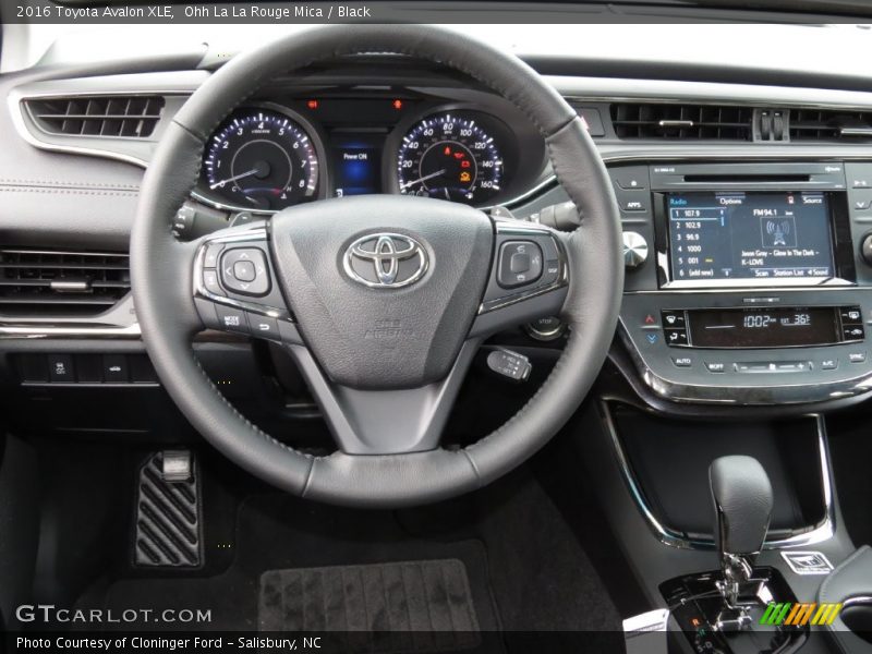 Ohh La La Rouge Mica / Black 2016 Toyota Avalon XLE