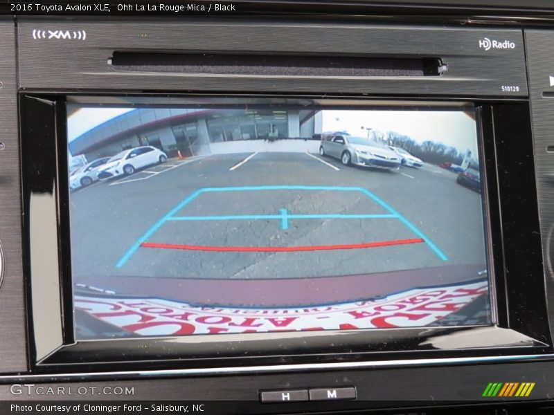 Ohh La La Rouge Mica / Black 2016 Toyota Avalon XLE