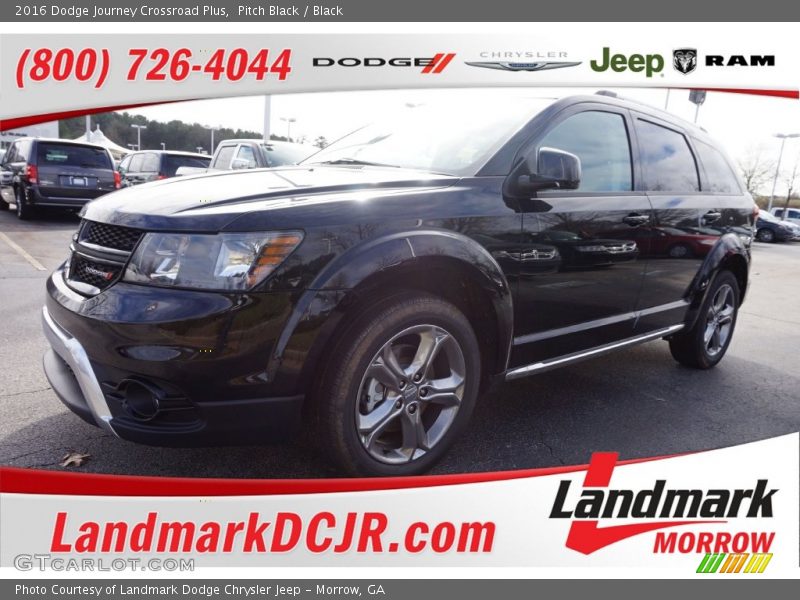 Pitch Black / Black 2016 Dodge Journey Crossroad Plus