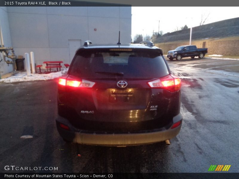 Black / Black 2015 Toyota RAV4 XLE