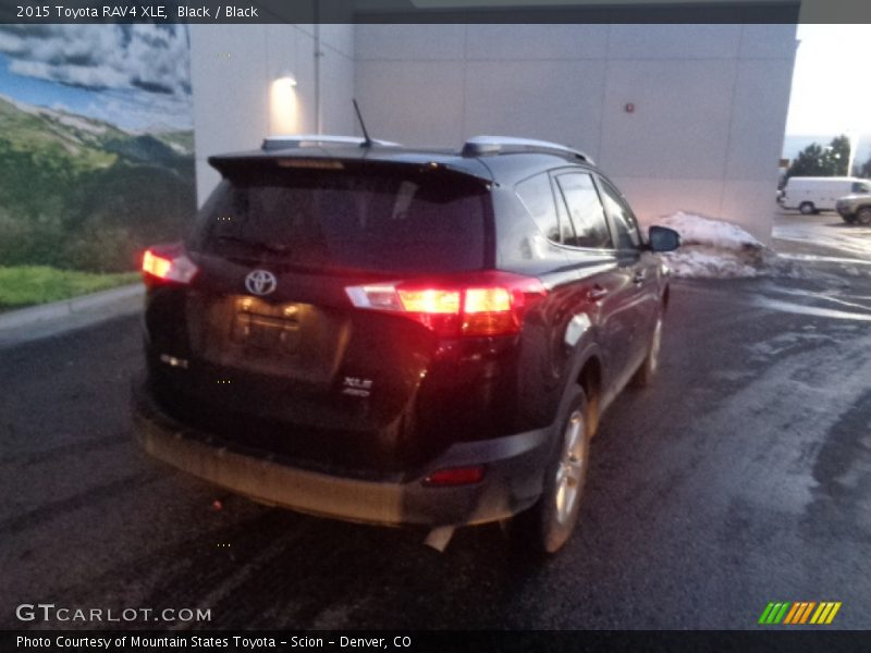 Black / Black 2015 Toyota RAV4 XLE